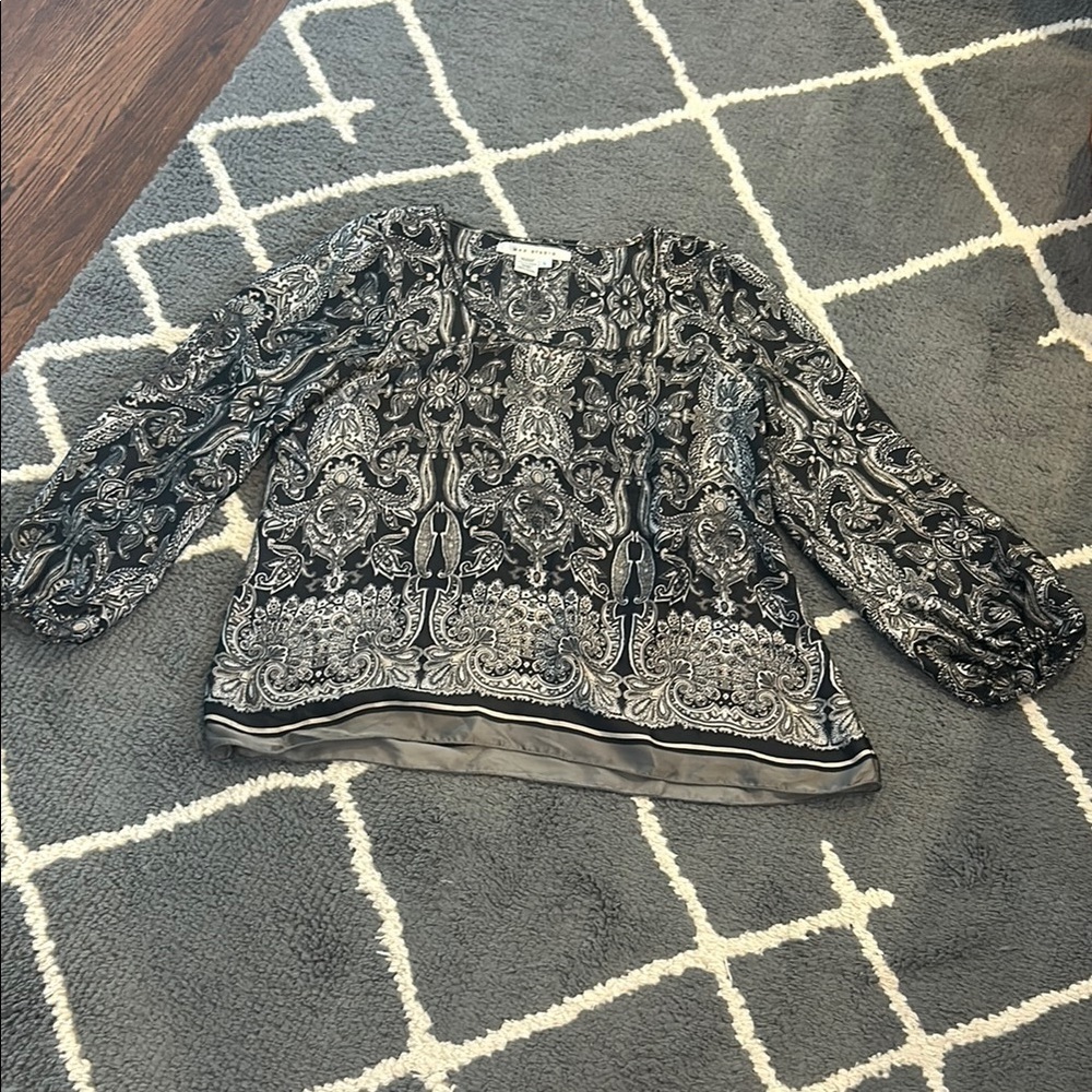 Max Studio Paisley Blouse
